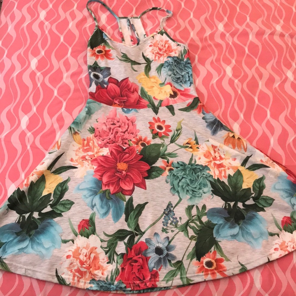 Flower Printed Dress